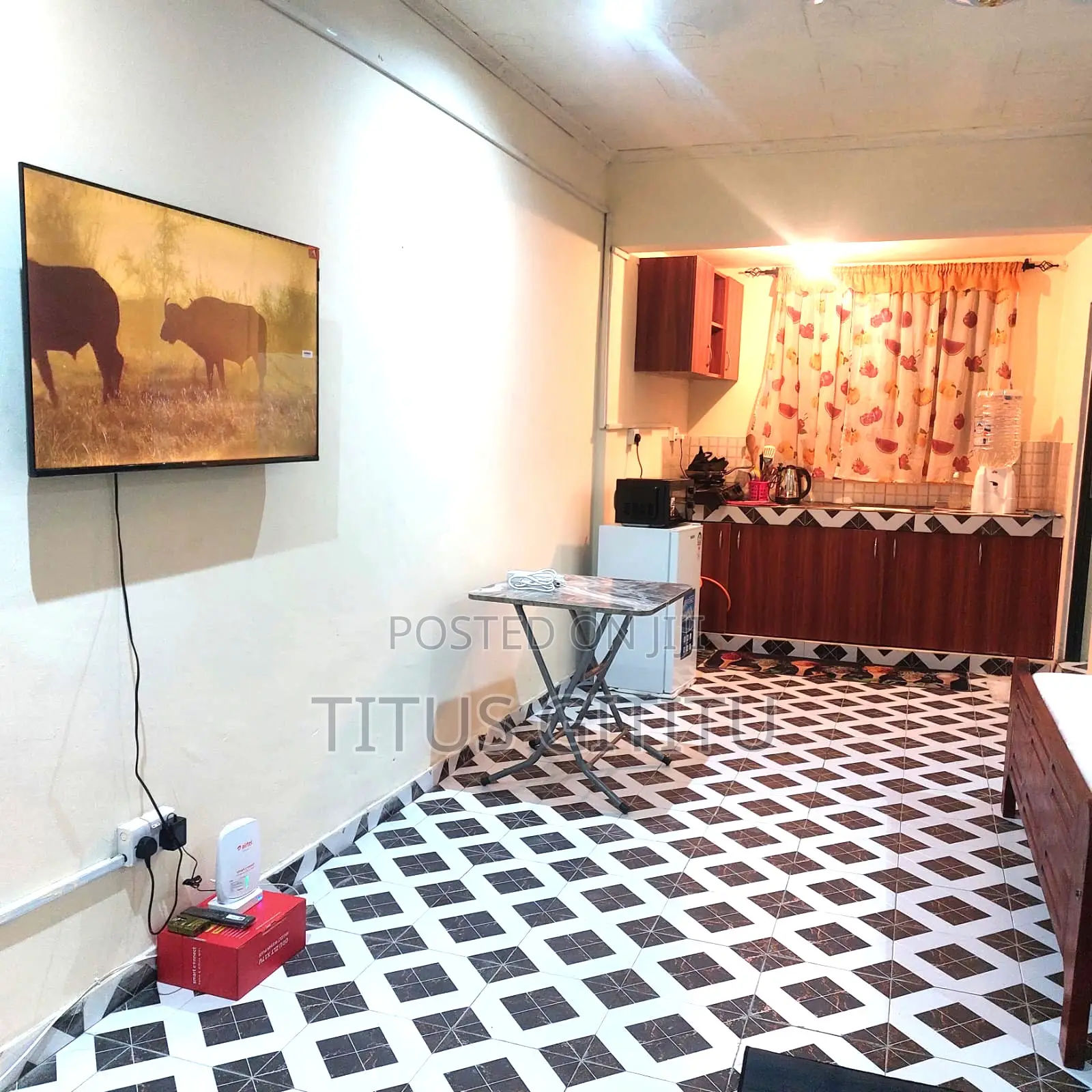 Spacious Studio Airbnb Mombasa Cbd, Ganjoni | Near SGR Sapphire in Ganjoni