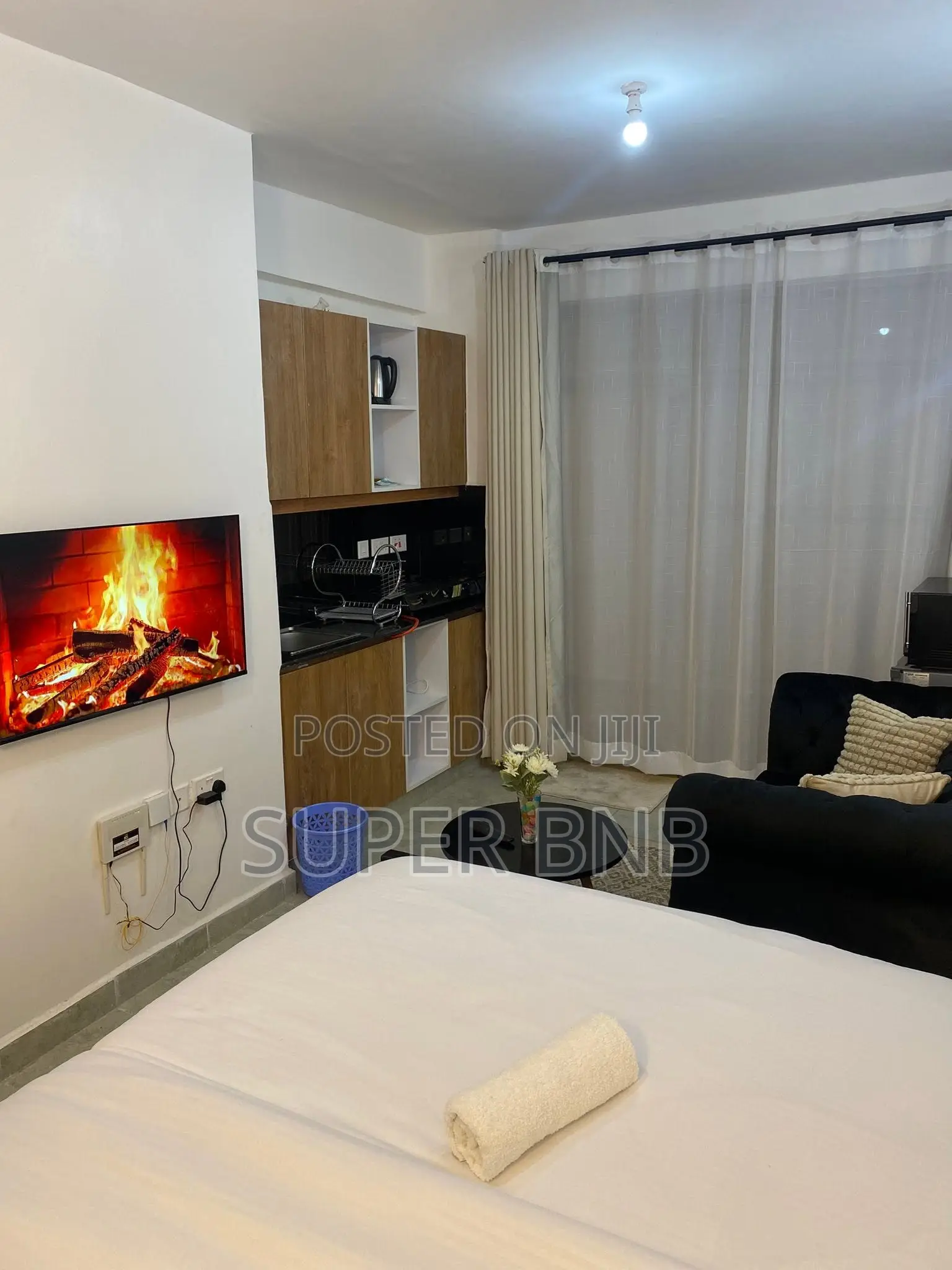 Furnished Studio and 1 Bedroom at TRM Roysambu 3 HRS Rate in Roysambu