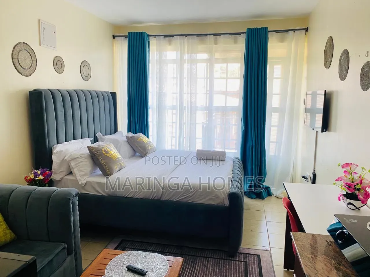 Modern Studio Airbnb in Ruaka | Wifi, Netflix, Parking Security in Ruaka