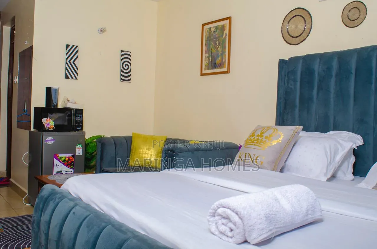 Modern Studio Airbnb in Ruaka | Wifi, Netflix, Parking Security in Ruaka