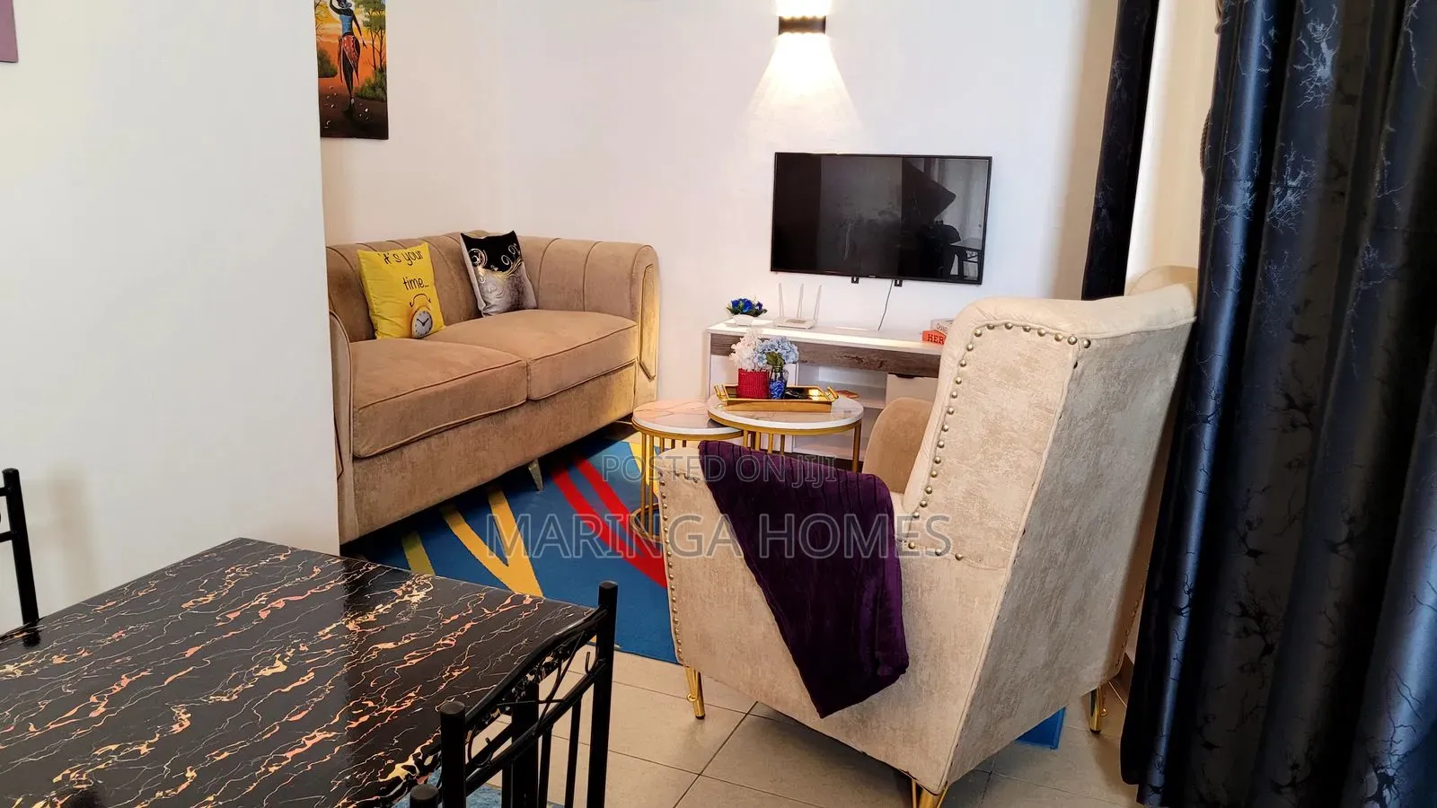 Luxury 1 Bedroom Airbnb in Ruaka Near Two Rivers Mall in Ruaka
