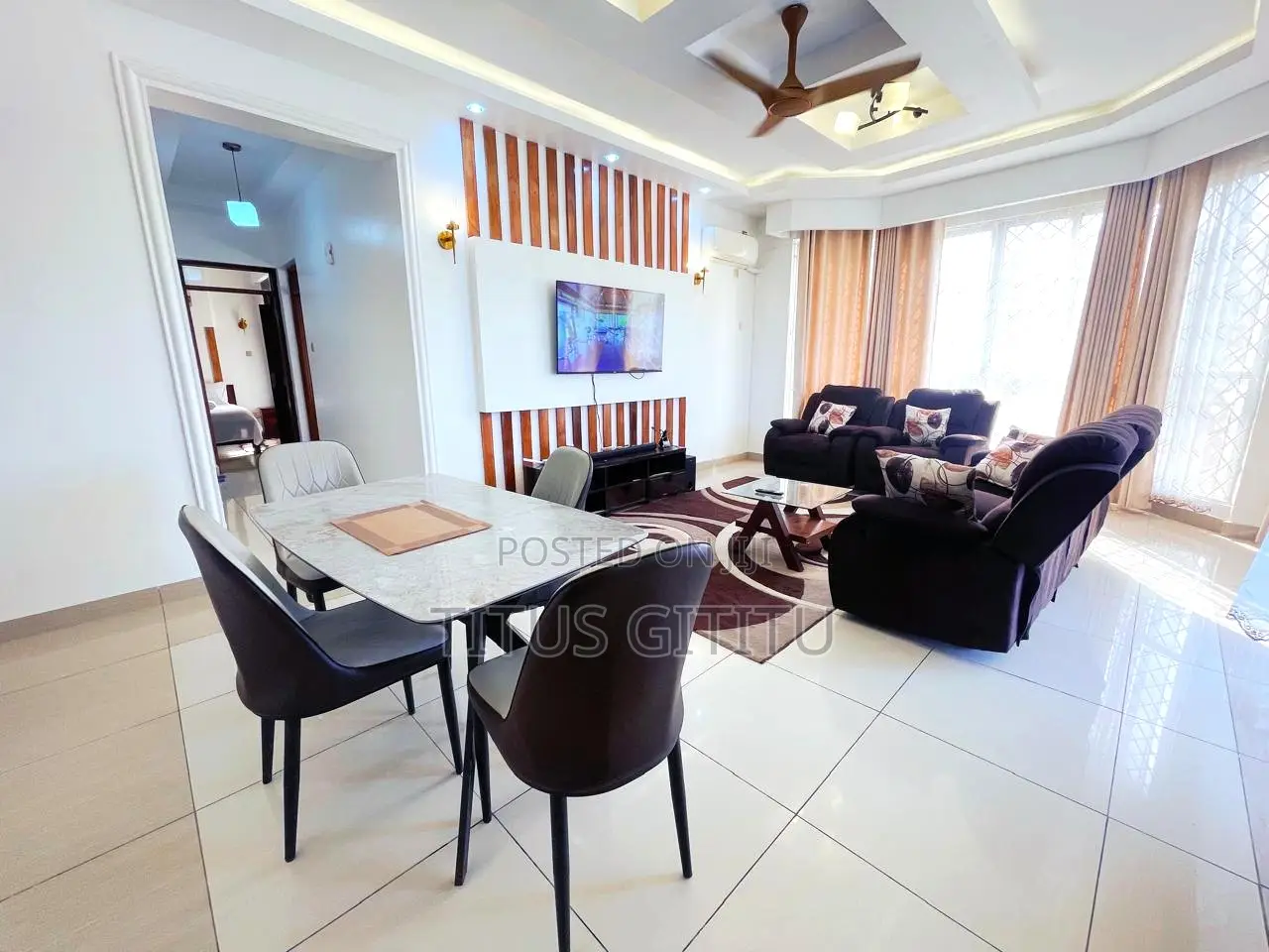 Spacious 2 Bedroom Nyali | Pool Near Beach, City Mall Al Capone in Nyali Mkomani