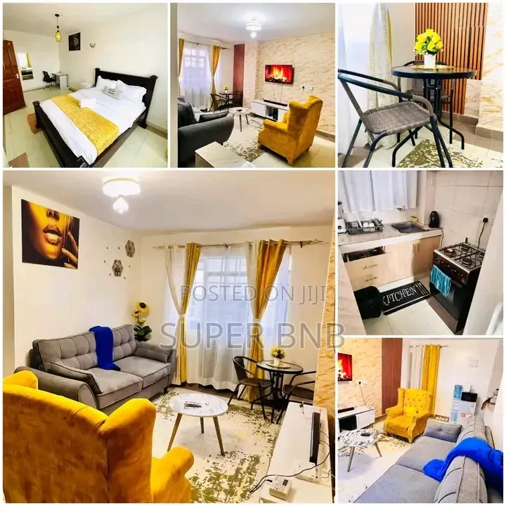3 HRS Day Rest 1800ksh Airbnb Furnished Apartments Within Nairobi. in Nairobi Central