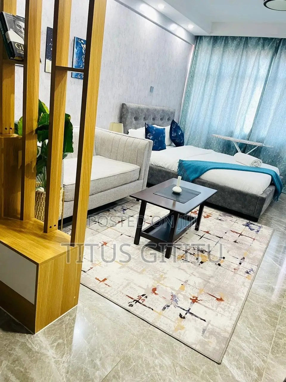 Studio Heartland Gardens Kilimani | Near Yaya Centre Cj's | Parking| in Hurlingham