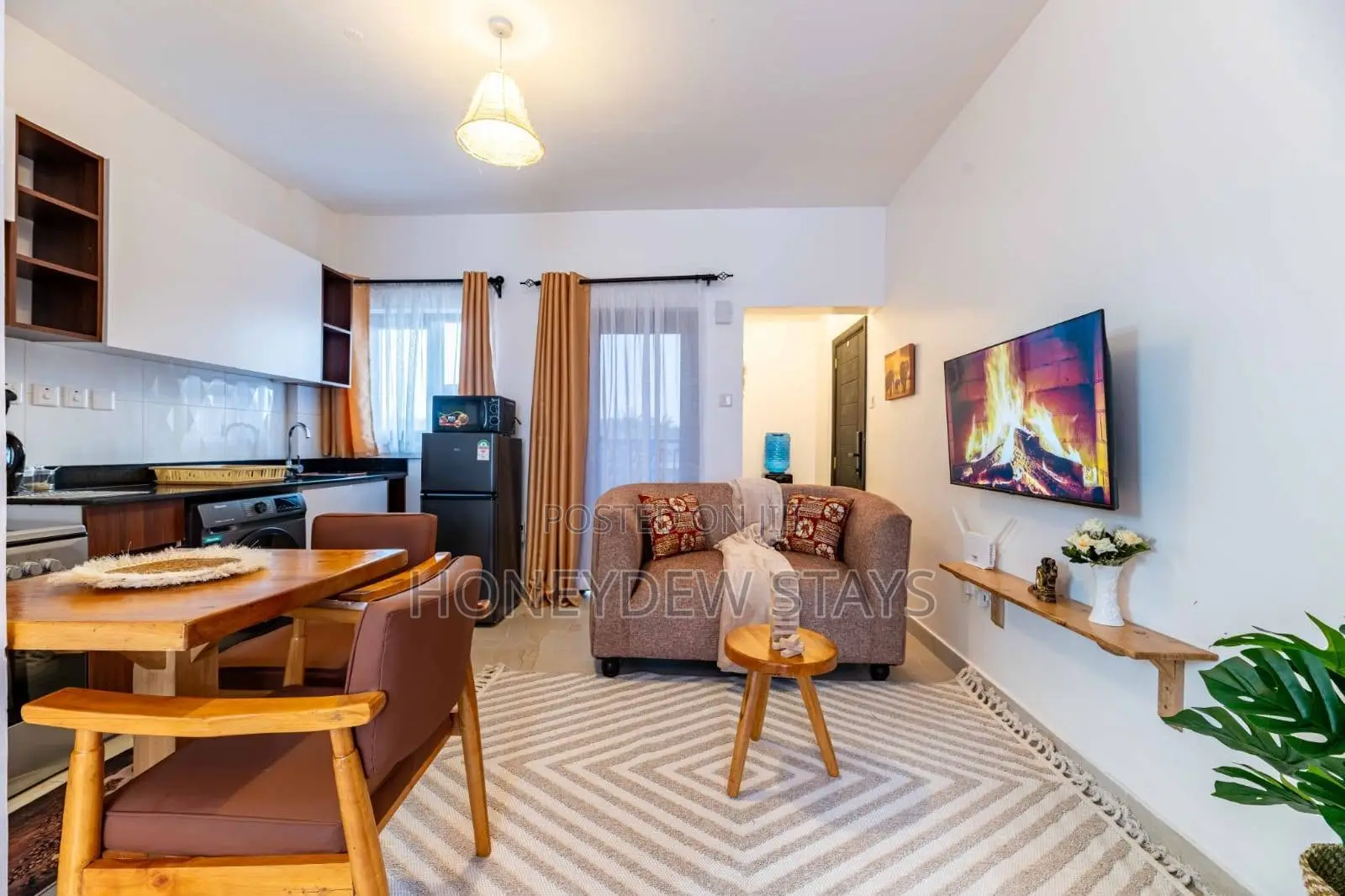 Furnished Studio Enkang Apt-Ngong Road in Milimani