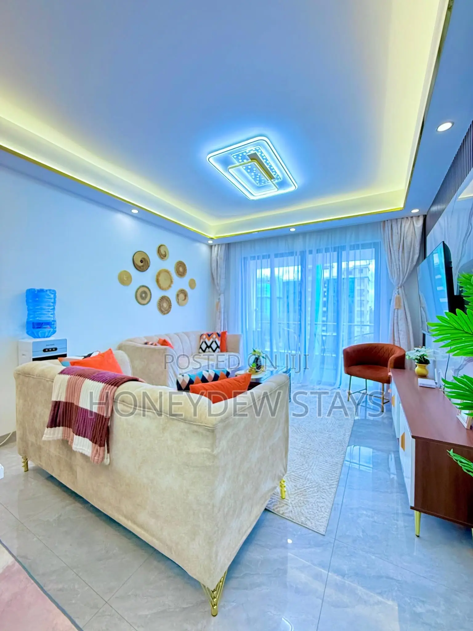 Furnished 3-Bedroom Apartment Capital Rise-Kilimani_along Menelik Road in Hurlingham