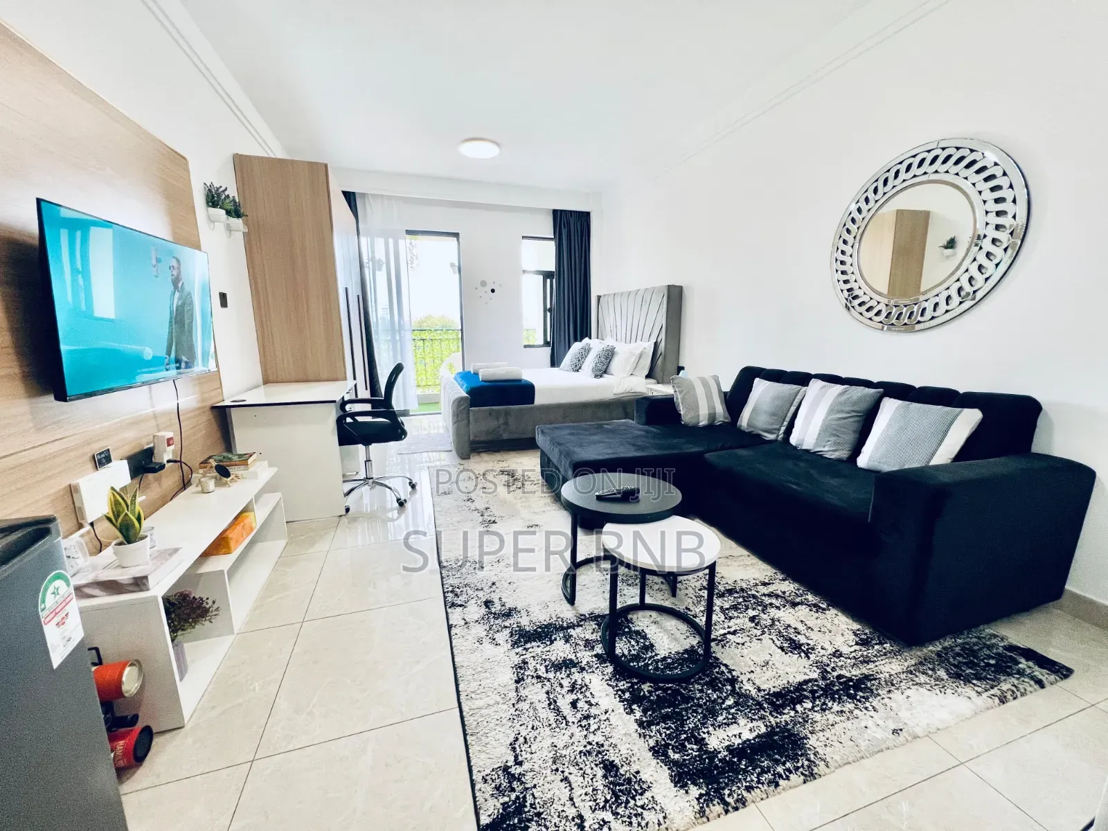Fully Furnished Studio 1 BDRM Air BNB Apartment to-Let in Ruaka* in Nairobi Central