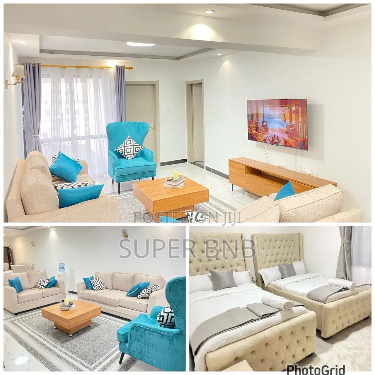 Fully Furnished Studio 1 BDRM Air BNB Apartment to-Let in Ruaka* in Nairobi Central