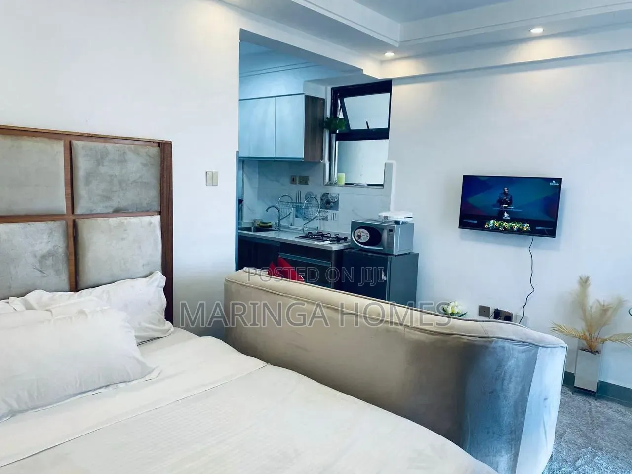 Modern Furnished Studio Airbnb in Kilimani in Valley Arcade