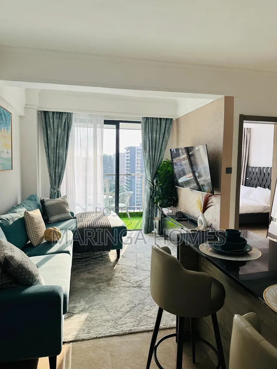 1 Bedroom Airbnb in Kilimani | Furnished Apartment in Hurlingham
