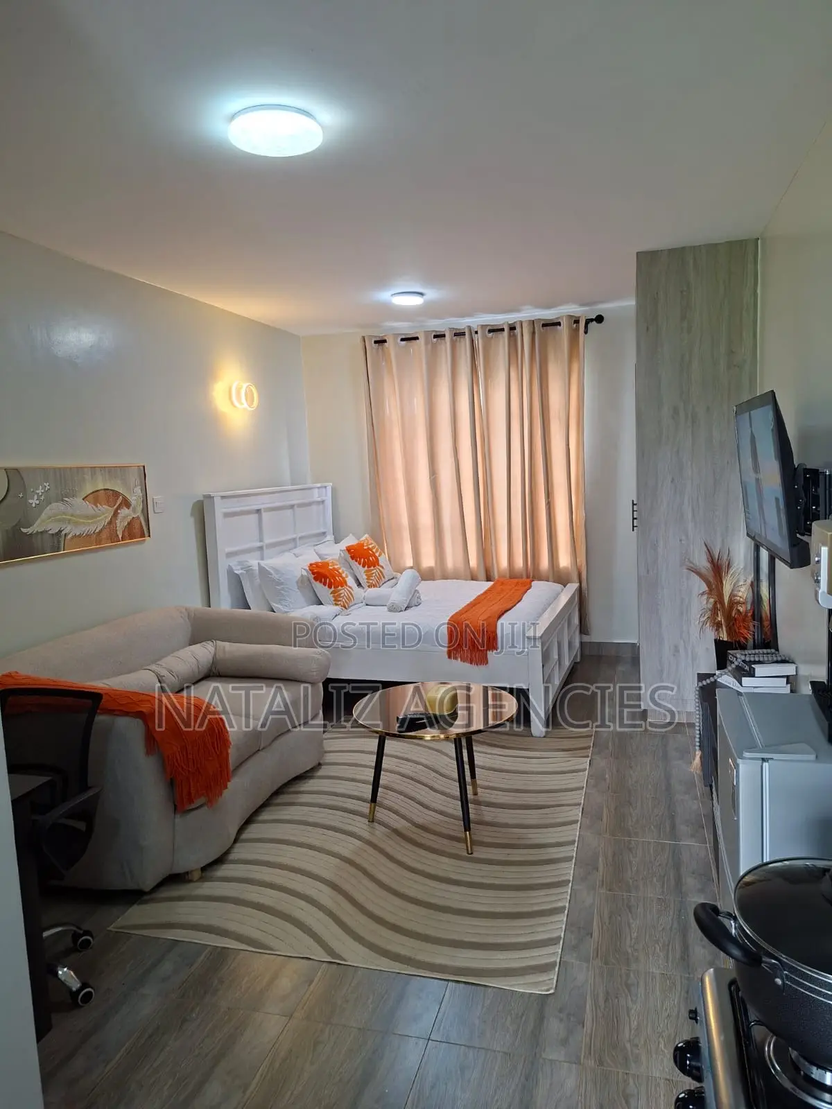 Spacious,Cozy Studio in Ruaka-Banana Road in Ruaka