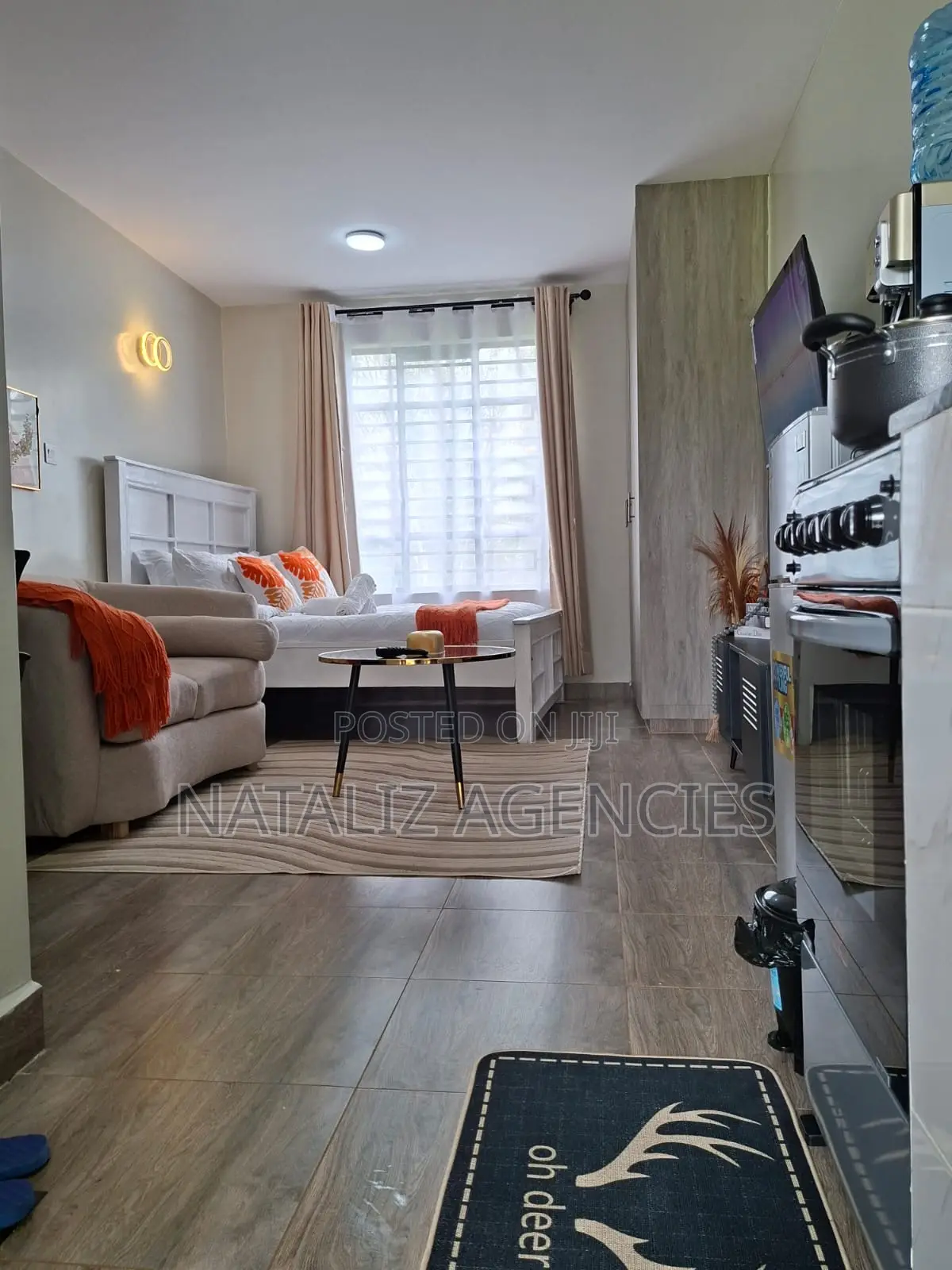 Spacious,Cozy Studio in Ruaka-Banana Road in Ruaka