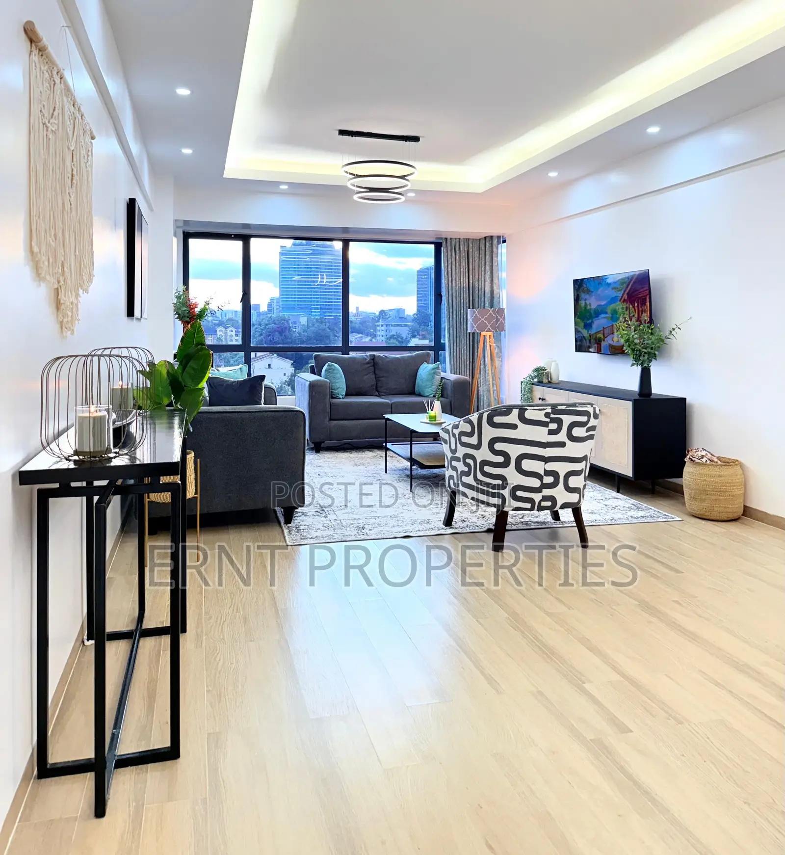 Cozy Two Bedroom Apartment for Short Stay in Marina Bay in Westlands