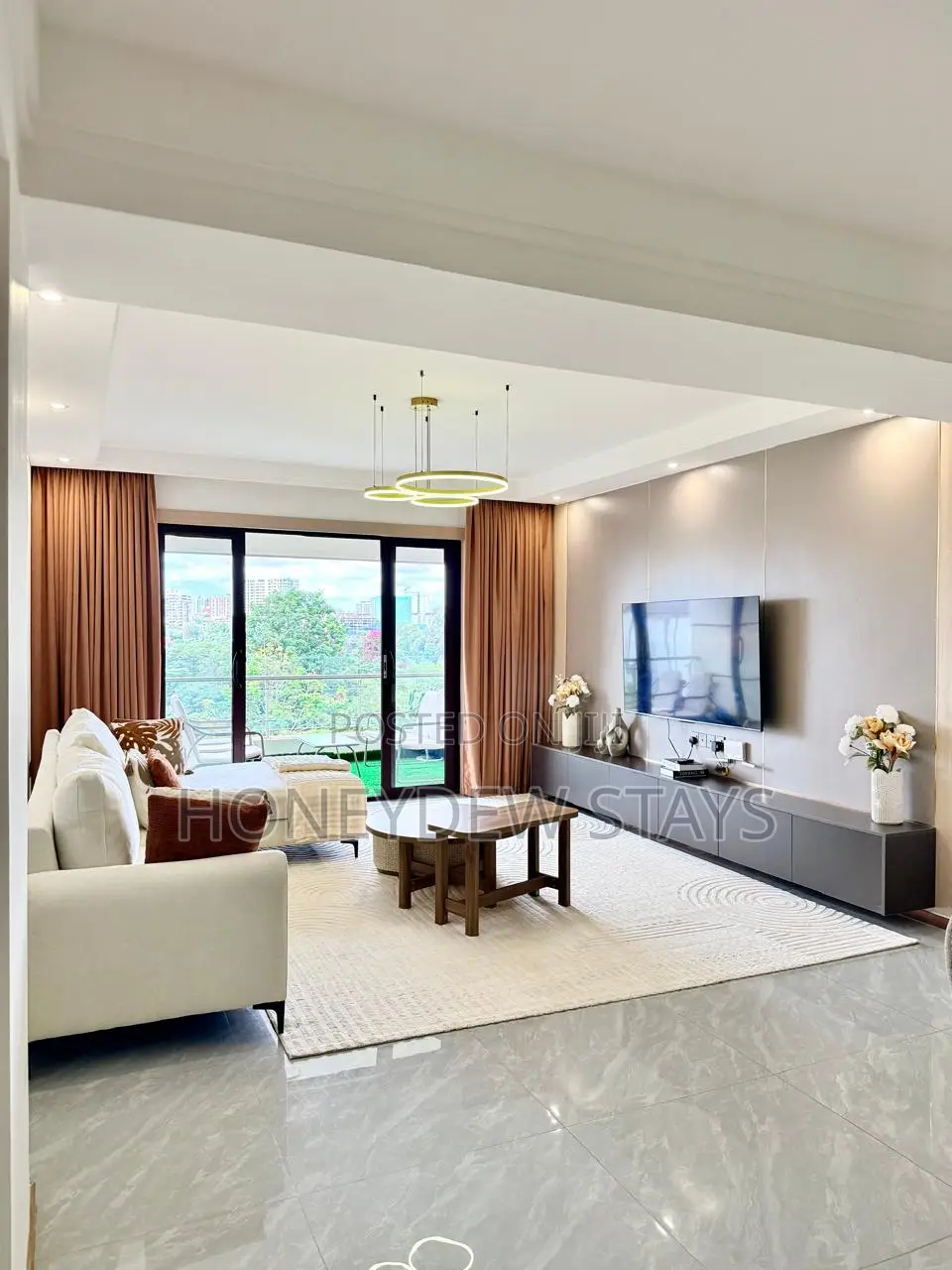Furnished 3 Bedroom Ensuite Apartment |Riverside One Residency, Nairob in Kileleshwa