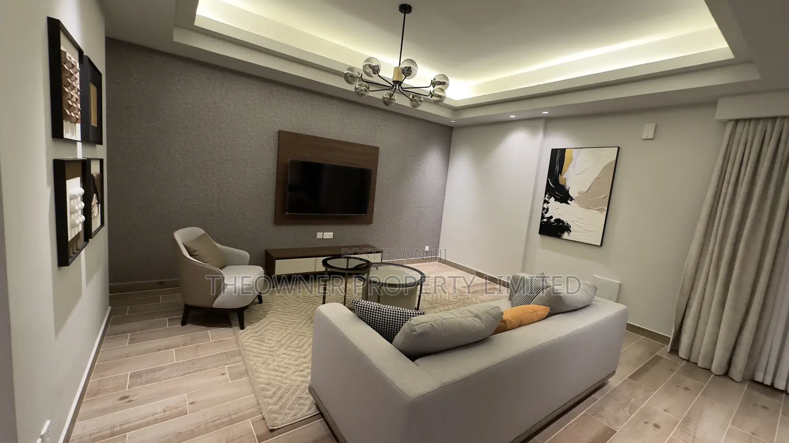 Furnished 2bdrm Apartment in Devine Residency, Riverside Estate in Riverside Estate