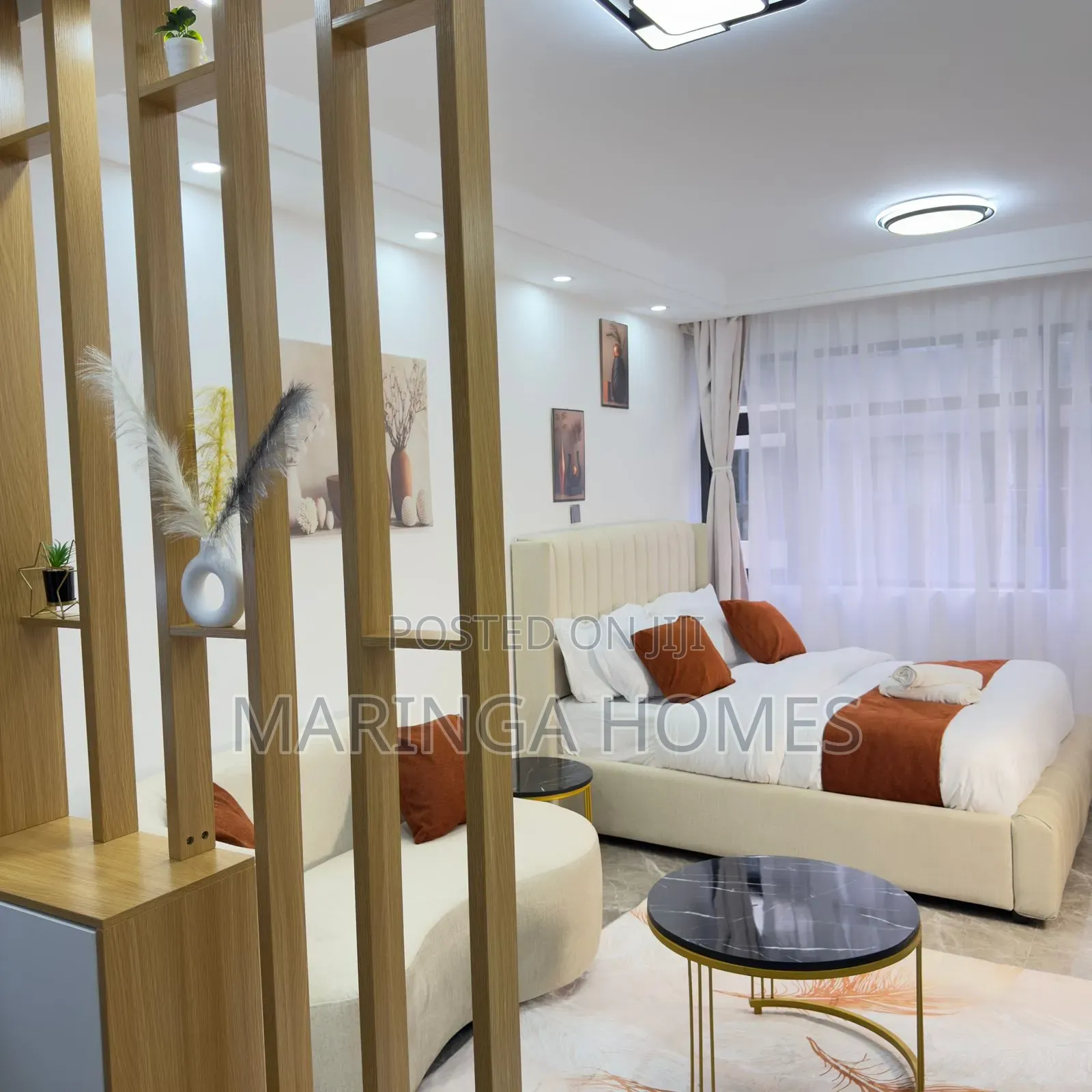 Studio Airbnb in Kilimani | Fully Furnished | Pool, Gym Fast WiFi in Hurlingham