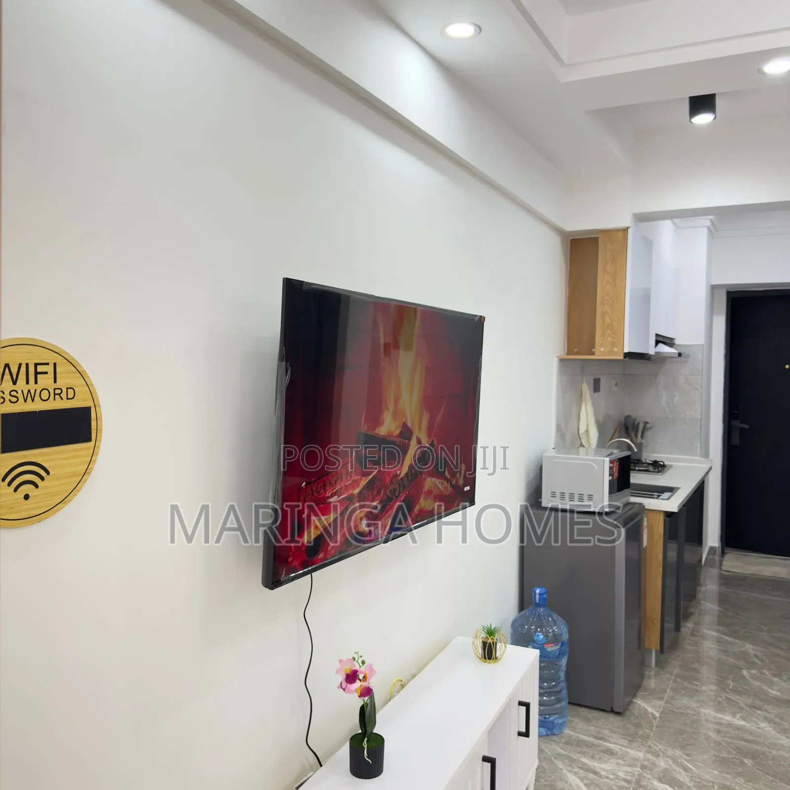 Studio Airbnb in Kilimani | Fully Furnished | Pool, Gym Fast WiFi in Hurlingham