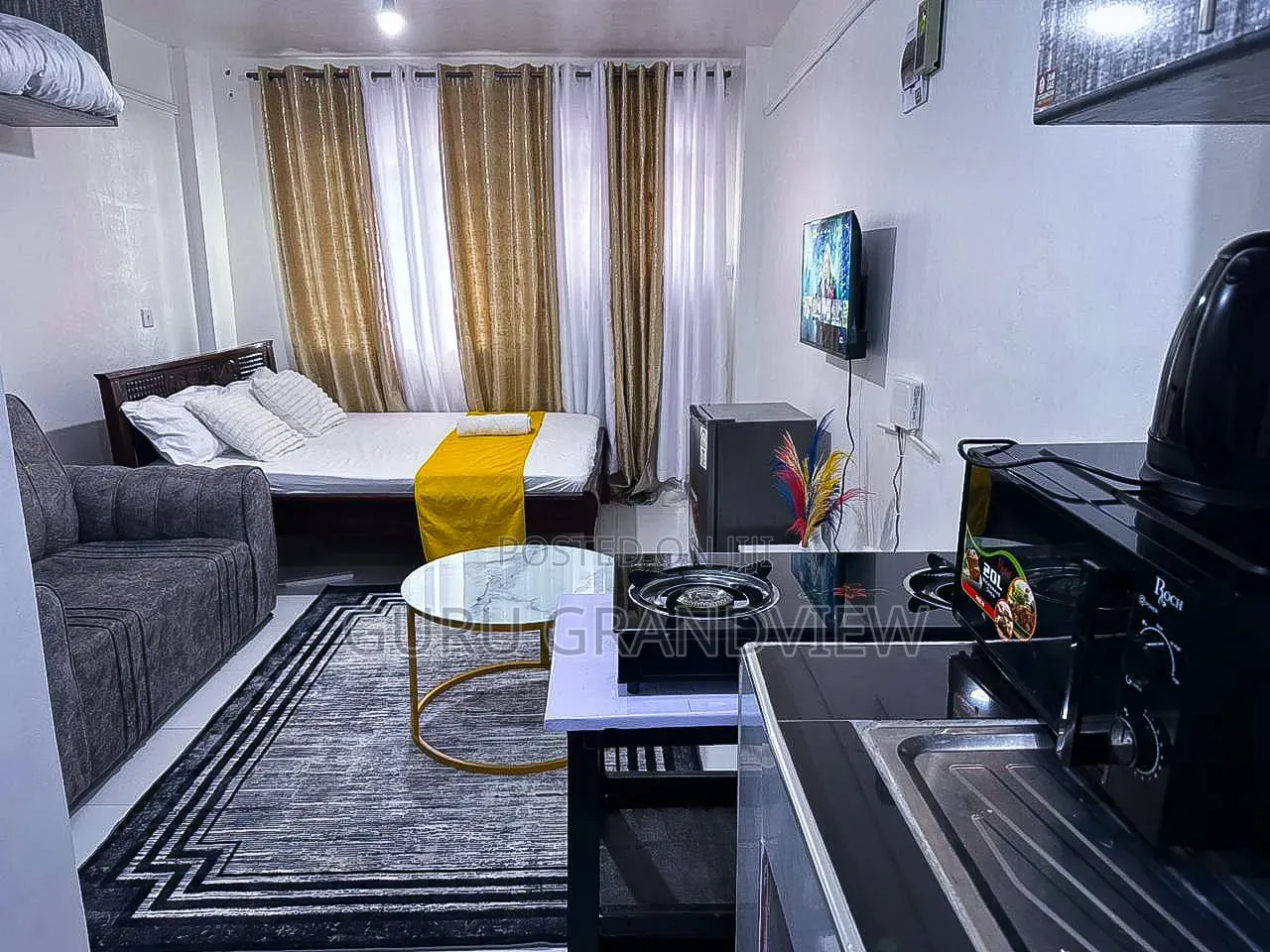 Executive Kasarani Studio Airbnb in Seasons Estate