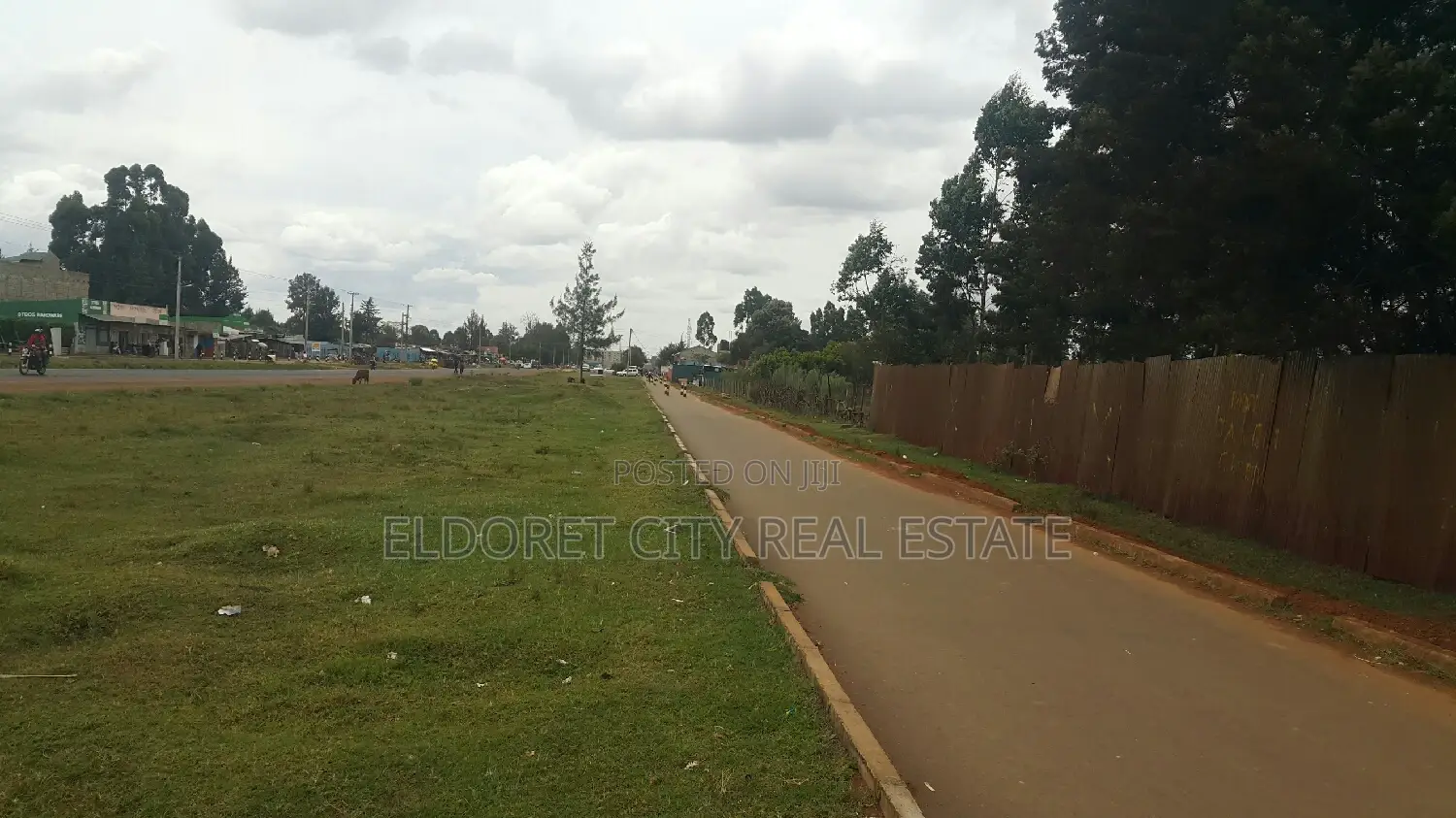 Prime 1 Acre Land on Kapsabet Highway, Directly Touches Tarmac in Eldoret CBD