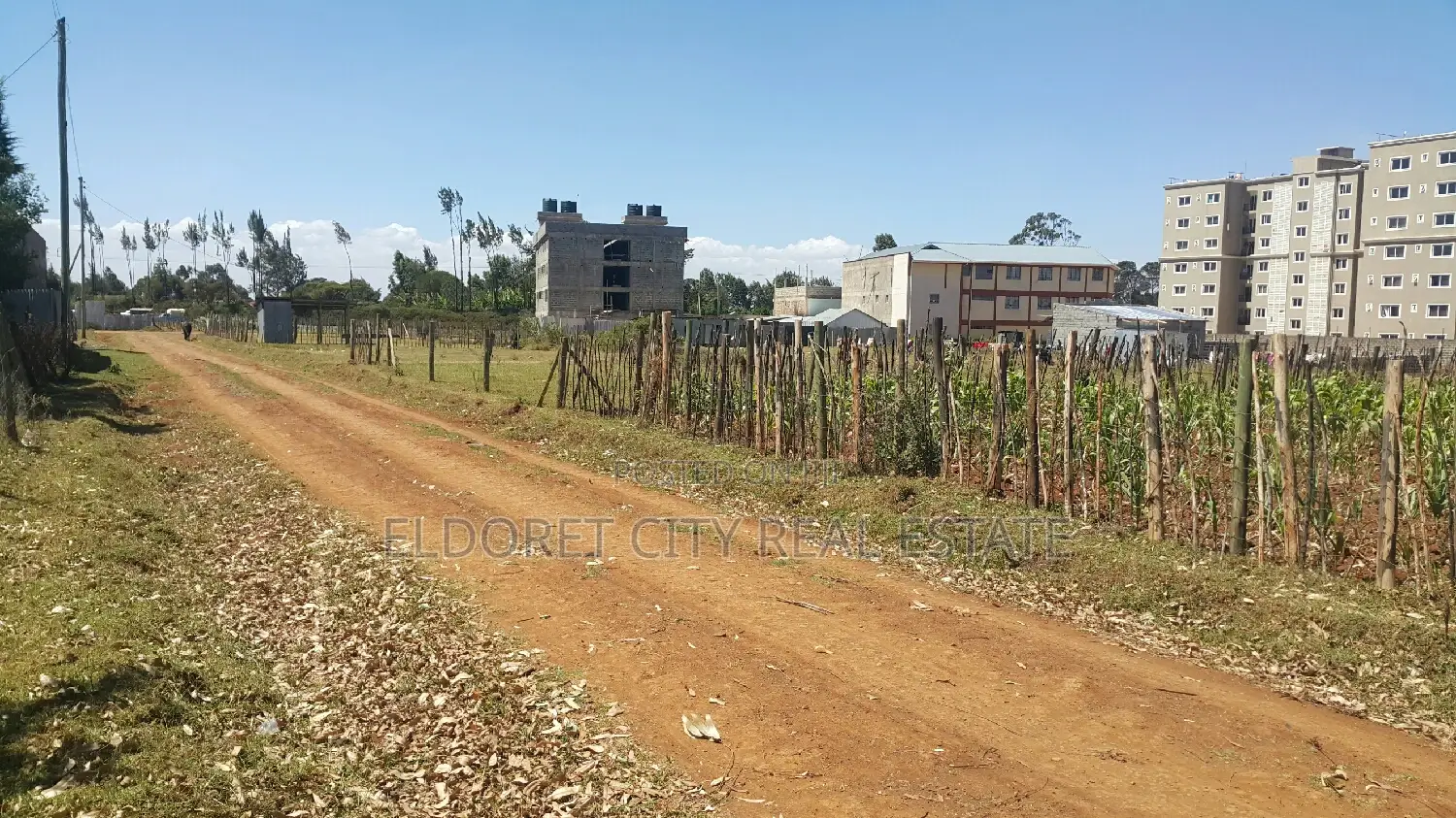 Unity Homes-adjacent 1/4 Plot for Sale in Kapseret in Eldoret CBD