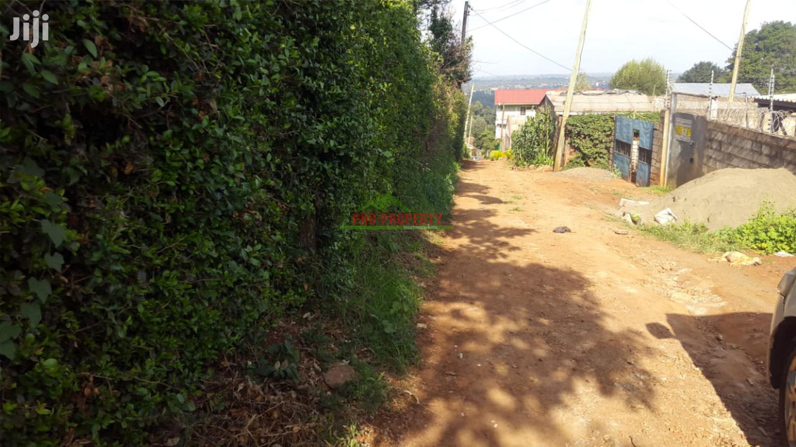 Prime 50x100 ft Commercial Plot for Sale in Kikuyu Thogoto in Kikuyu