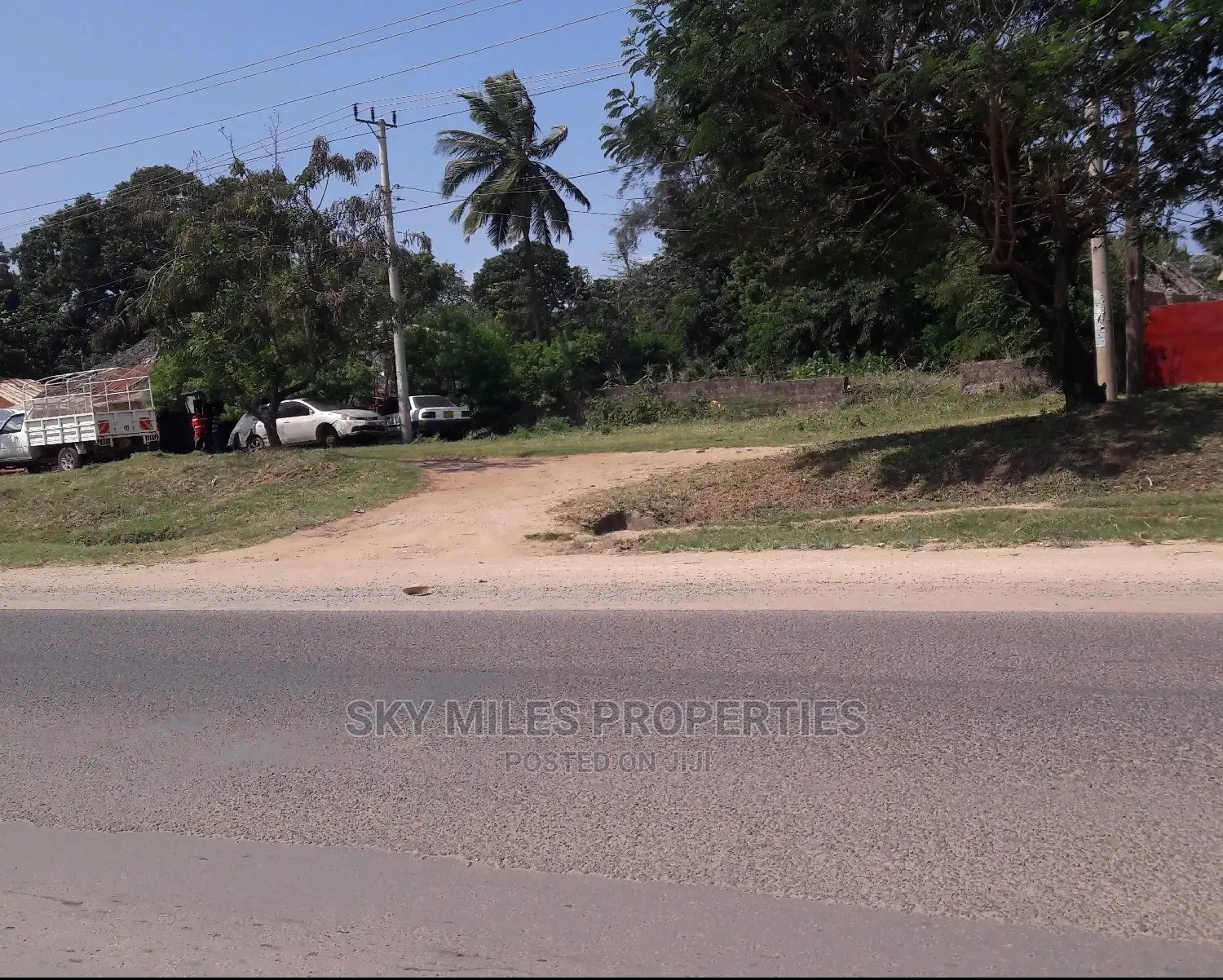Highway-Adjacent One Acre Plot in Ukunda for Sale in Ukunda