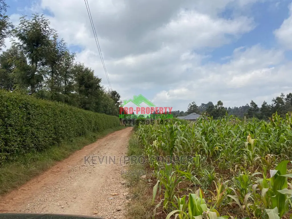 Limuru, Kamirithu: Prime Real Estate Plot Up for Grabs - Don't Miss Out! in Bibirioni
