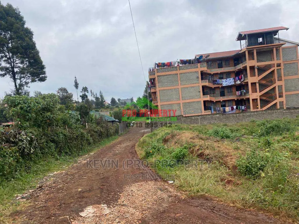 High-demand Commercial Plot on Waiyaki Way up for Sale in Kinoo