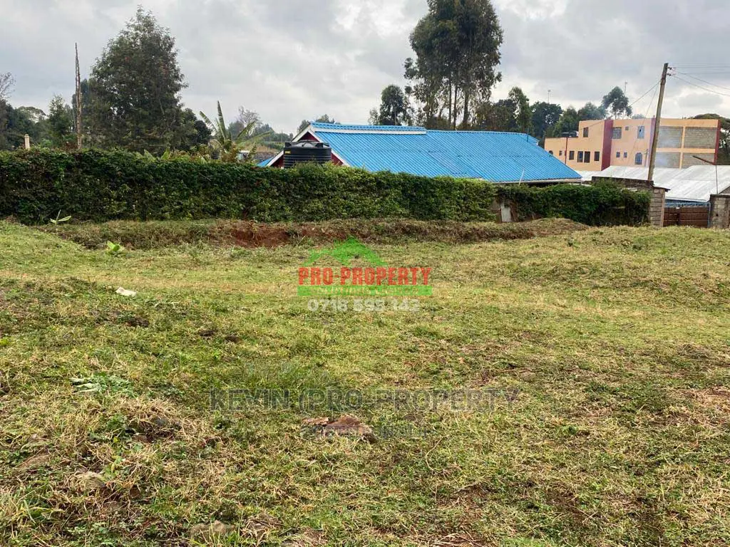 High-demand Commercial Plot on Waiyaki Way up for Sale in Kinoo