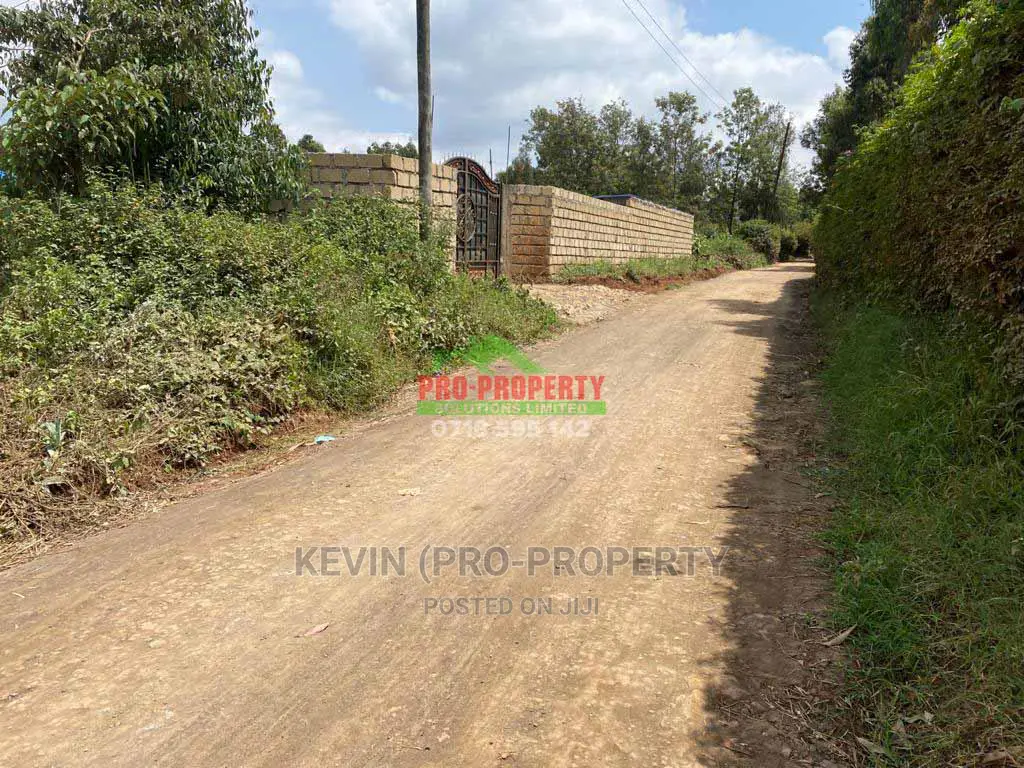 Large 50 x 100 Ft Residential Land Available in Kikuyu, Kamangu in Karai