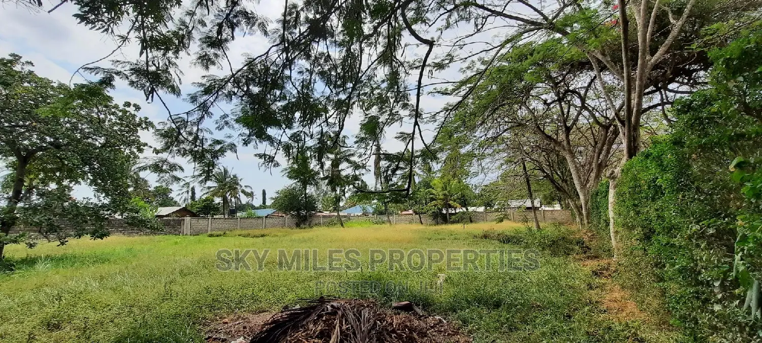 Half Acre Plot with Wall Fencing in Mtwapa for Sale in Mtwapa