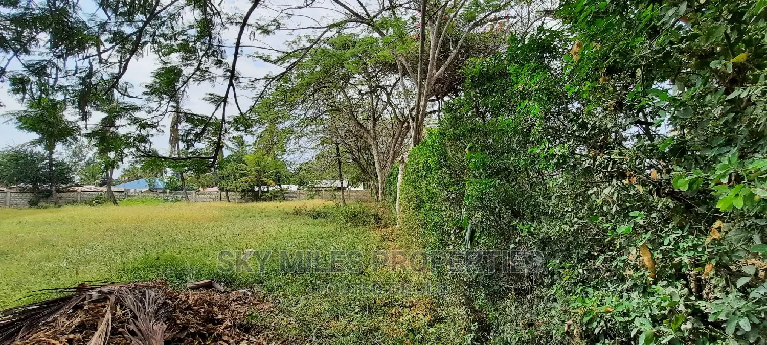 Half Acre Plot with Wall Fencing in Mtwapa for Sale in Mtwapa