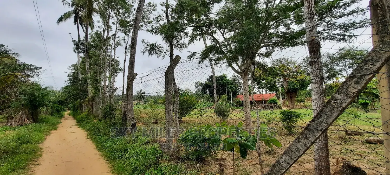 Own 6 Acres in Bomani: Prime Land Parcel Now Available for Purchase! in Kikambala