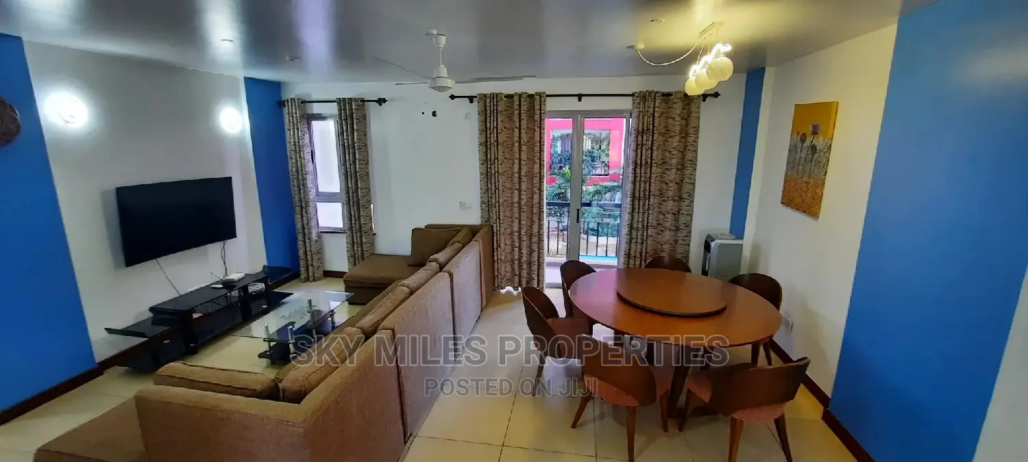 Modern 2-Bedroom Apartment with All Furnishings in Shanzu