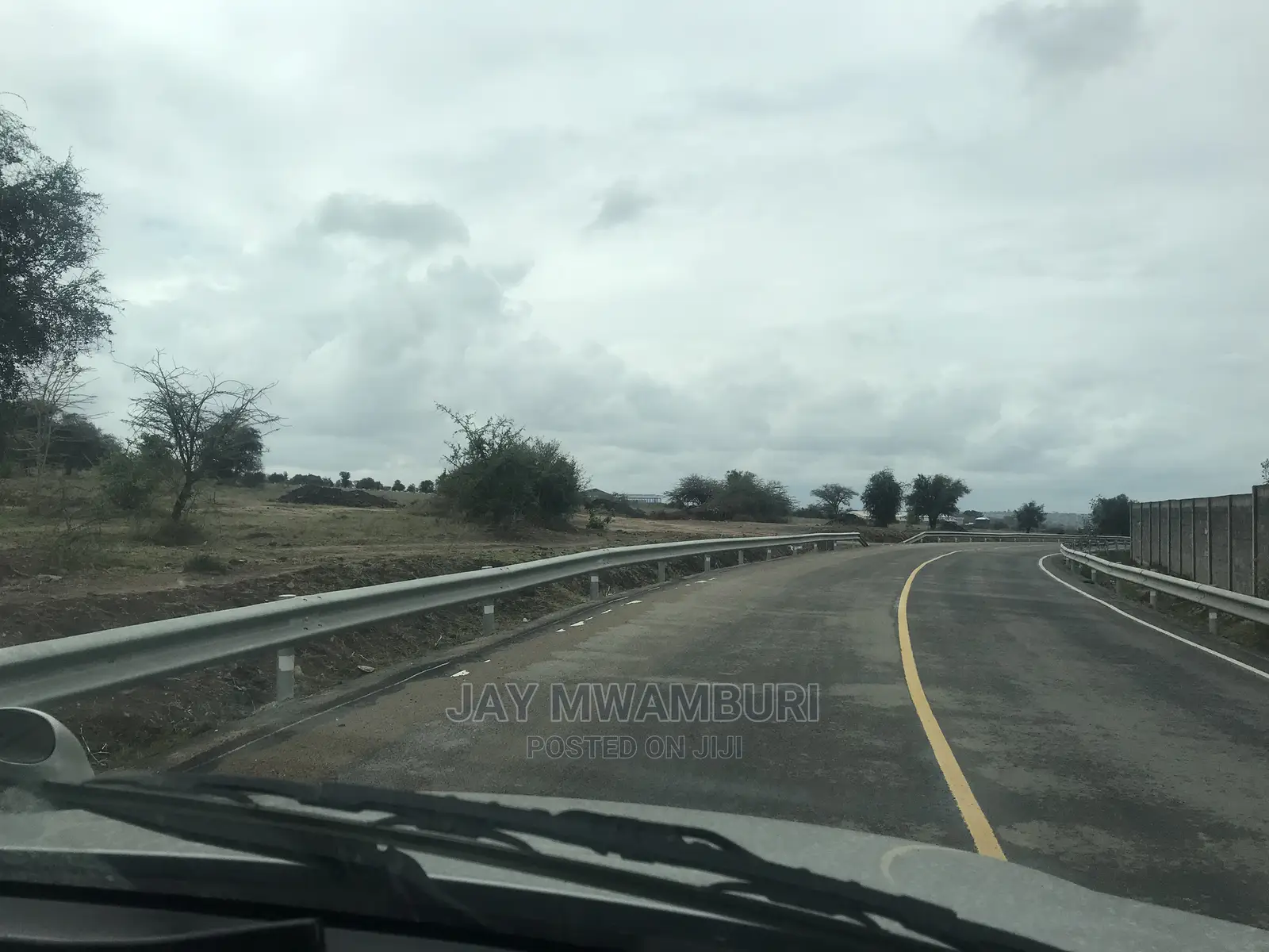 5 Acrea Land Touching Daystar Rd Arthi River in Lukenya
