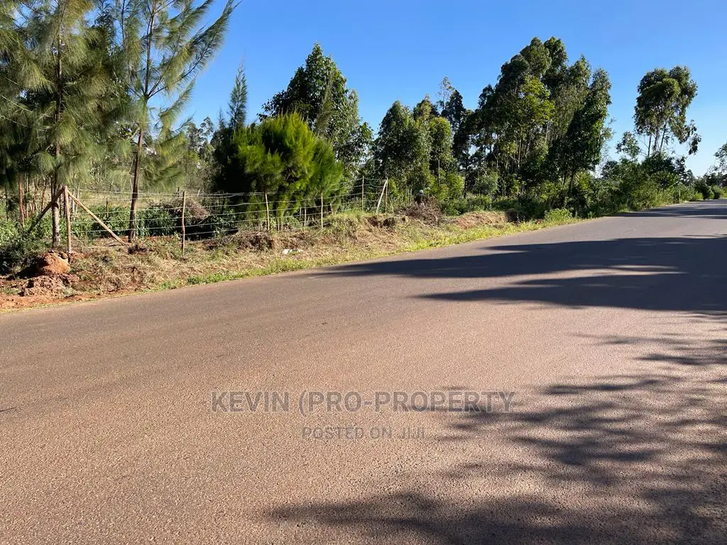 Sale of Prime Plot: Tarmac Adjoining Location in Kikuyu, Ondiri in Karai