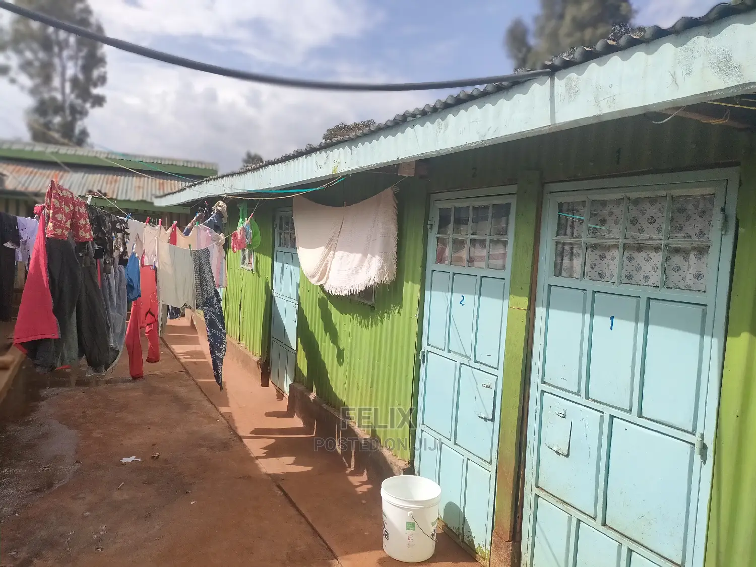Gatitu Developed Plot With Houses in Nyeri Town