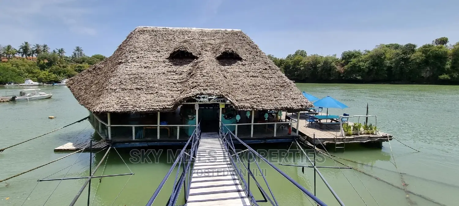 Unique Floating Restaurant on 1 Acre Land in Mtwapa - For Sale in Mtwapa