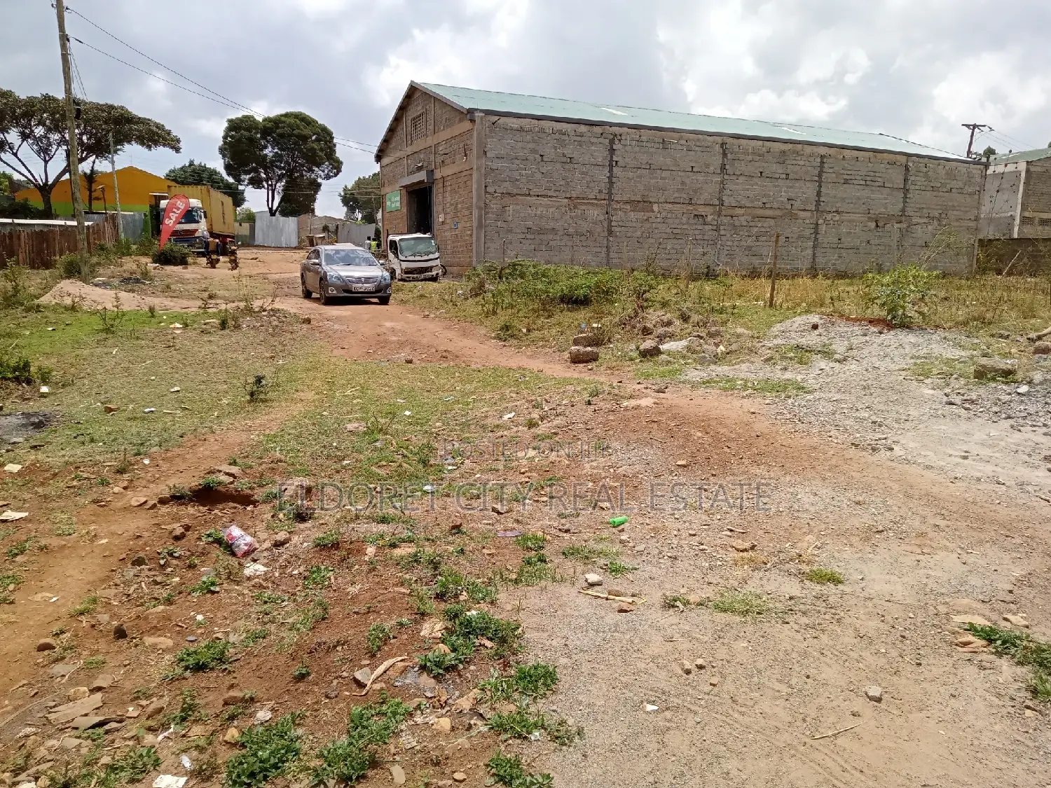 High Quality 1/8 Plain Plot K.I.E for Warehouse Storage in Eldoret CBD
