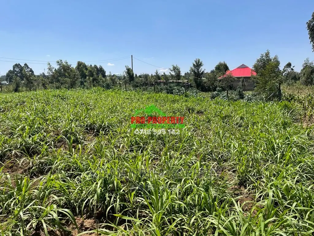 High-Quality 0.05 Ha Residential Plot in Kikuyu, Kamangu for Sale in Karai