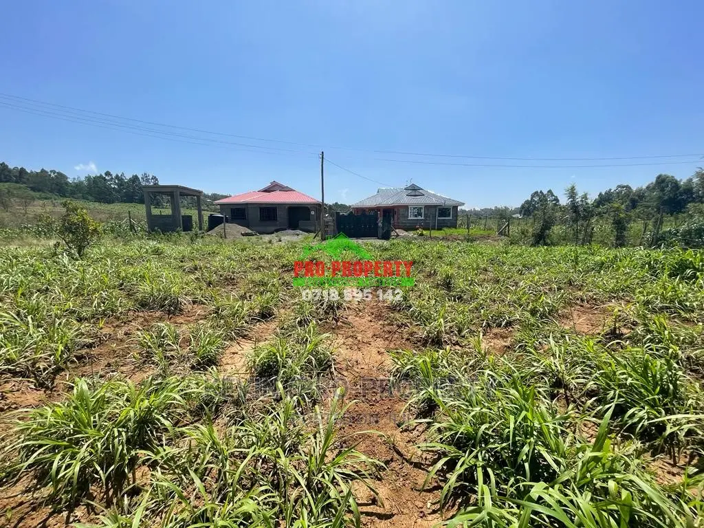 High-Quality 0.05 Ha Residential Plot in Kikuyu, Kamangu for Sale in Karai