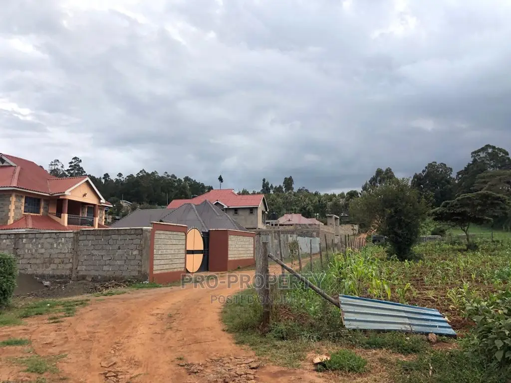 Fenced 0.05 Ha Plot for Sale in Kikuyu, Gikambura in Karai