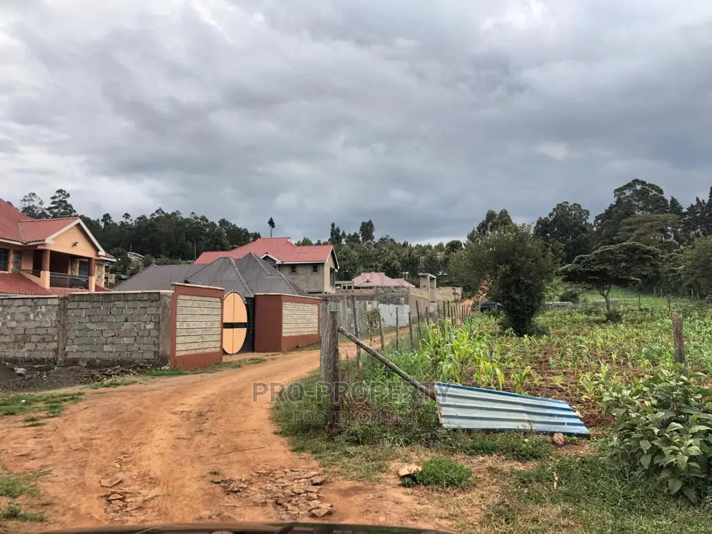 Fenced 0.05 Ha Plot for Sale in Kikuyu, Gikambura in Karai