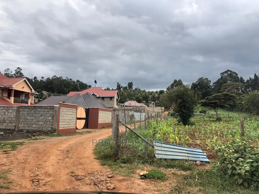 Fenced 0.05 Ha Plot for Sale in Kikuyu, Gikambura in Karai