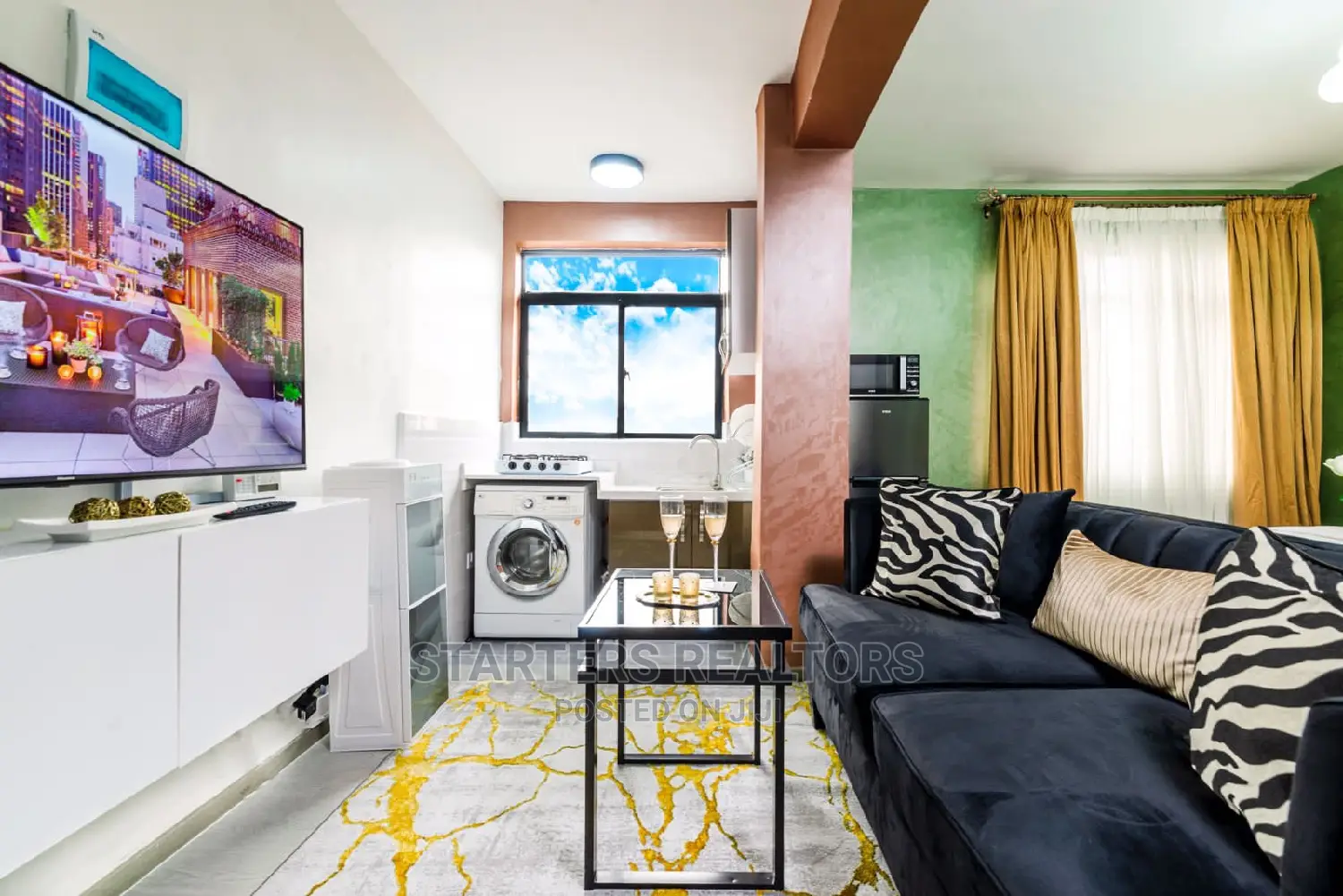 Furnished Studio Apartment in Yaya, Kilimani for rent in Kilimani