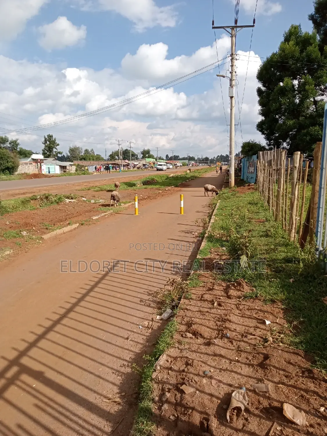 1/4 Acre Land at Kimumu Junction - Tarmac Access in Eldoret CBD