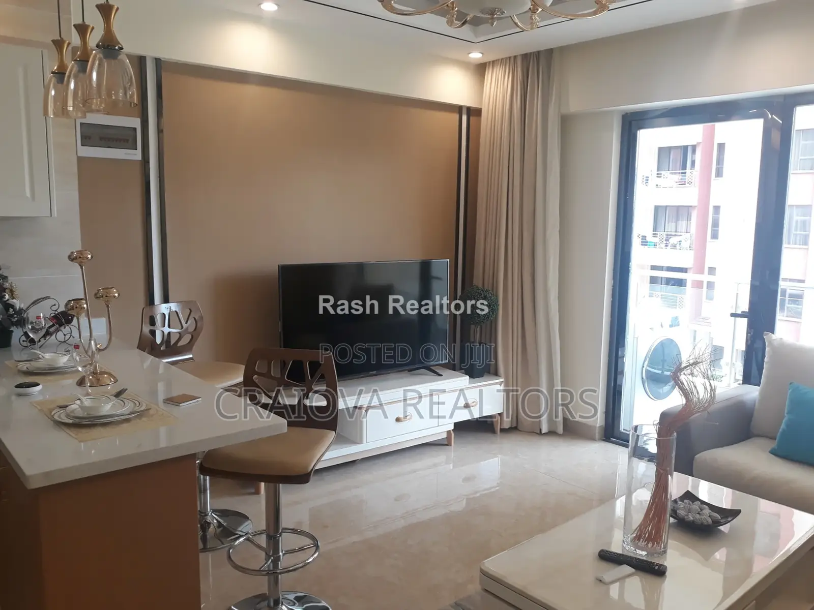Furnished 1-Bedroom Flat in South C's Enzi Heights - Available for Rent in South C