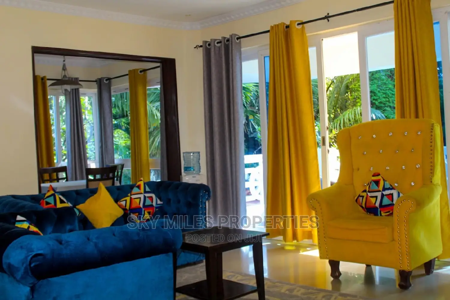 Furnished Sea View Apartment: Holiday Rental - 2 Beds in Nyali