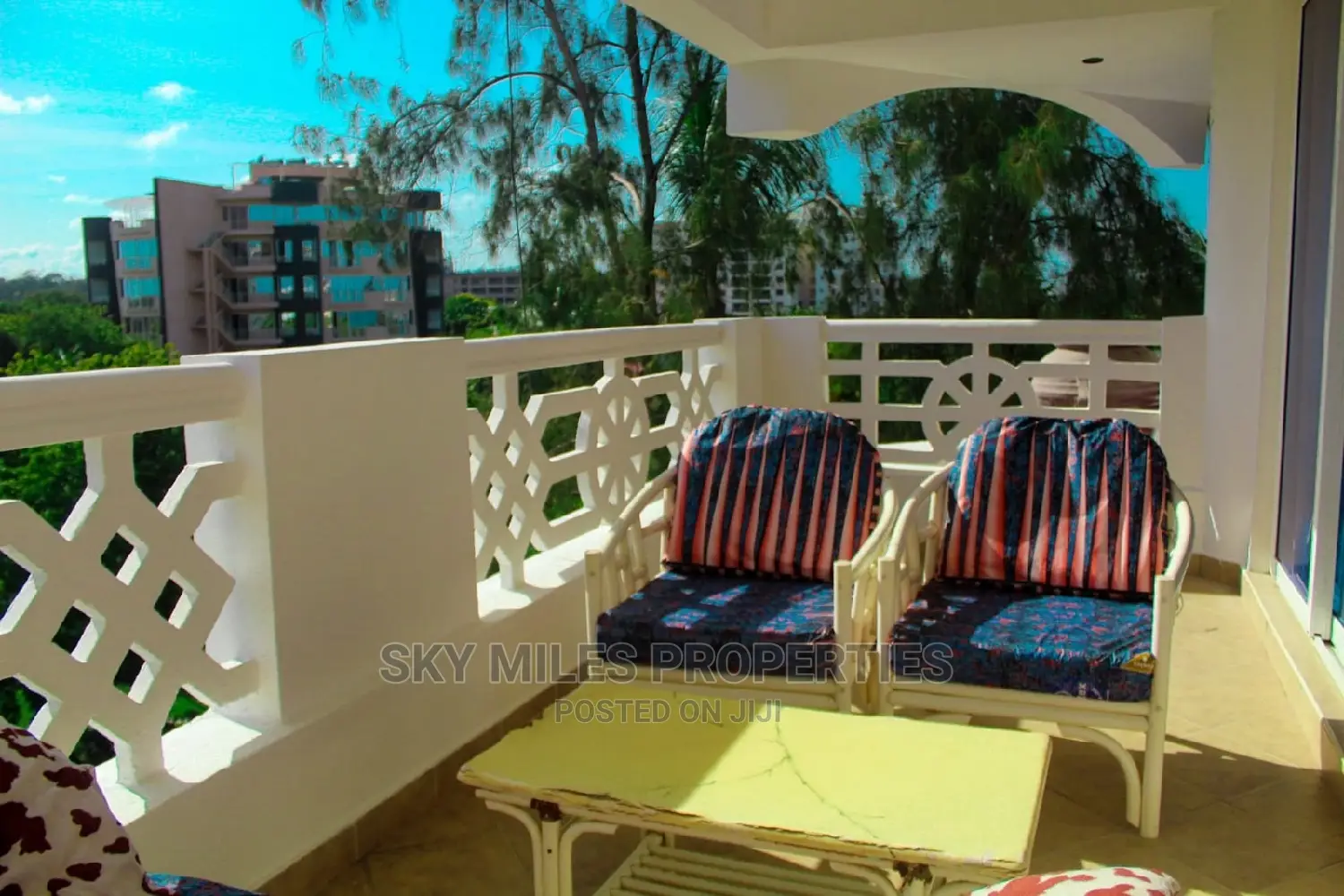 Furnished Sea View Apartment: Holiday Rental - 2 Beds in Nyali
