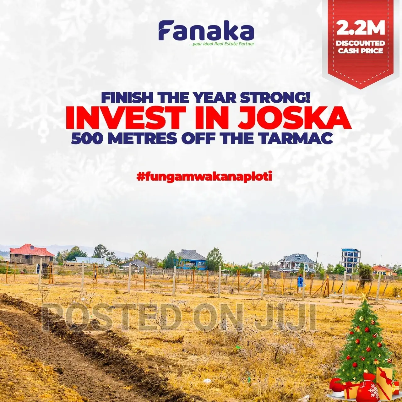 Commercial Plots 500 Meters Off the Road^CN in Kamulu